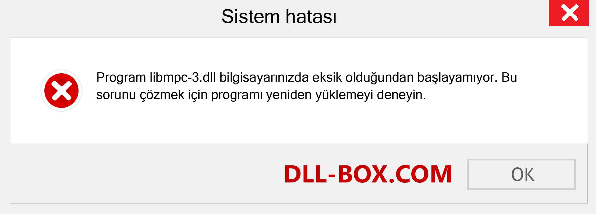 libmpc-3.dll dosyası eksik mi? Windows 7, 8, 10 için İndirin - Windows'ta libmpc-3 dll Eksik Hatasını Düzeltin, fotoğraflar, resimler